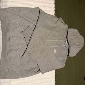 Nike Heather Gray Pullover Hoodie